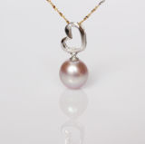 Fashion Natural Freshwater Pearl Pendant Necklace (E11224)