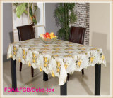 PVC Printed Tablecloth with Nonwoven Backing New Designs 2016 for Wedding