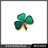 OEM Lucky Four Leaf Clover Flower Brooch for Wholesale China