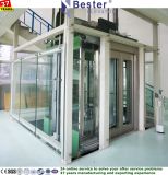 OEM Vvvf Direct Passenger Lift and Elevator with Stainless Steel Glass Car