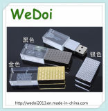 Popular Crystal USB Flash Drive for Promotional Gift (WY-D37)