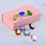 50mm Multi Color Crystal Glass Diamond for Wedding Favor Gift, 8PCS/Set