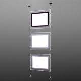 A1 A2 A3 A4 Ceiling Hanging Advertising Crystal Acrylic Picture Frame