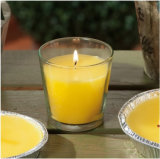 Glass Jar Candle of Orange