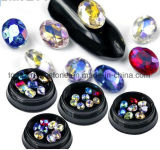 Nail Charms 3D Rhinestones Nail Decoration Crystal Water Droplets Oval Acrylic Satellite Stones DIY Jewelry Nails Accessoires (ND-14)