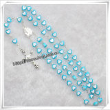 Multicolor Plastic Bead Rosary, Plastic Beads Rosary (IO-cr295)