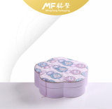 Girl Style Light Purple Satin Cosmetic Box