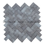 Herringbone Glass Marble Mosaic Building Material