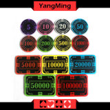 2017 New Shape / Crystal Acrylic Poker Chips with Crown Screen Casino Chip Ym-Cp026/Cp027