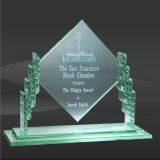 Diamond Jade Glass Award (CBD-GB488)