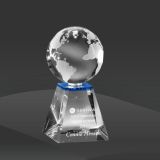 Almighty Globe Crystal Award (MPI-CR-A520WS-6)