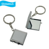 Blank Printable Pocket Mirror Keychain for Sublimation