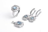 Fashion 925 Sterling Silver Jewelry Set with CZ