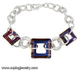 74679 Fashion Charm Bracelet with Crystals From Swarovski Jewelry