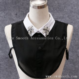 Wholesale Detachable White Women Shirts Fake Collar with Crystal Rhinestone