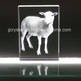 3D Inner Engraved Crystal, Glass Animal for Table Decoration
