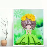 Factory Cheapest Wholesale New Children Kids DIY Embroidery Craft Diamond Painting K-007