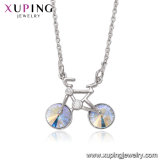 43805 Xuping New Designed White Gold Plated Crystals From Swarovski Motorcycle Crystal Pendant Necklace