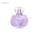 Bespoke Perfume Bottles 50ml Heart Shaped Portable Elegant Glass Perfume Bottle