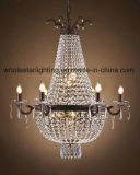 Metal Chandelier with Crystals (WHG-849)