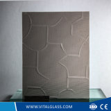 3-6mm Bronze Puzzle Patterned Glass with CE&ISO9001