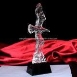 High Quality Wholesale Crystal Trophy Eagle Award