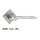 Stainless Steel Hollow Tube Lever Door Handle (SH98SY61 SS)