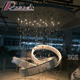 Customized Project Lamps crystal Triangle Strip Circle Lighting Chandelier