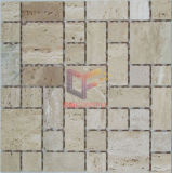 Natural Beige Travertine Mosaic (CFS876)
