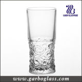 12oz Embossed Design Glass Tumbler (GB040111G)
