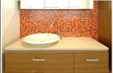 Chinese Crystal Artificial Marble Kitchen Countertop Bathroom Sink (YQG-MC1001)