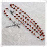 Wooden Beads Rosary, Religious Rosary, Beads Rosary (IO-cr243)