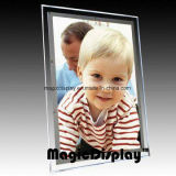Acrylic Frameless LED Picture Frame Display