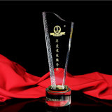 Cheap Crystal Glass Trophy Craft for Souvenir
