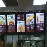 LED Sign Board with Magneitc Frame for Restaurant Menu Board
