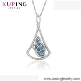 32751 Xuping Latest Model Pretty Cooper Necklace Pendant Made with Crystals From Swarovski