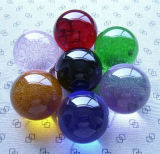 Colorful Good K9 Solid Glass Crystal Ball for Sale