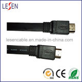 Flat HDMI Cable, 1.4 Version, High Speed, Supports 3D