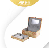 Stylish Exquisite Floral Wooden Jewelry Box with Removable Insert