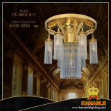 Luxury Chandelier Brass Ceiling Lights (FX-0612-6+1)