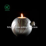 Single Color Glass Candle Cup by SGS (KL140228-18A)