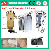 Stainless Self-Discharge Leaf Filter for Oil Industry