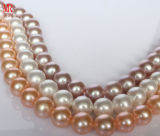 10-11mm Round Freshwater Pearl Strand Necklac, Aaaa Grade (ES243)