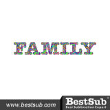Sublimation Hb Letters - Family (HBZM18-FAMILY)