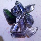 Natural Green Phantom Crystal Points
