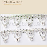 Crystal Cup Chain for Weeding Dress