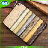 Wood Pattern PC with PU Leather Cell Phone Case for iPhone 7