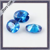 Different Color Oval Shape Cubic Zirconia Synthetic Gemstone