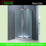 Hot Simple Sliding Painted Glass Bathroom Shower Enclosure (TL-531)