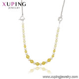 43289 Xuping Pendant Necklace Wholesale Crystals From Swarovski Latest Designs Best Friend Ruby Beads Necklace Design